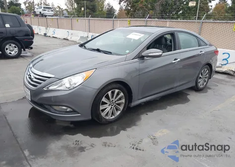 2014 Hyundai Sonata Limited z USA, uszkodzony, nr VIN 5NPEC4ACXEH833859